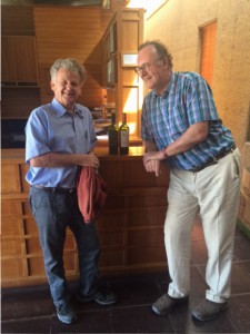 Anthony with Dan Odfjell the founder of the winery