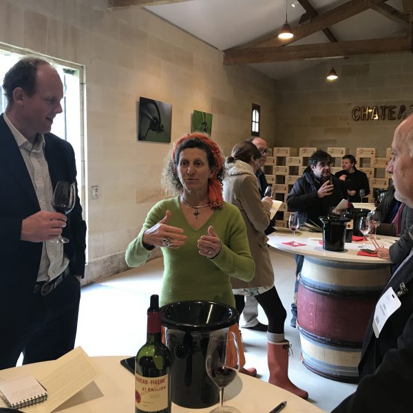 Hortense Idoine Manoncourt talking about her family's intuitive mantra at Figeac